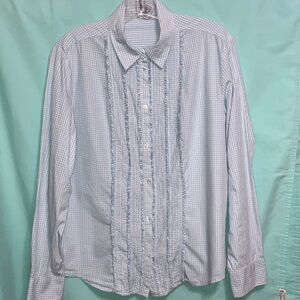 GAP Light Blue Checkered Shirt